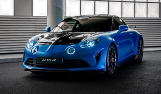 Alpine A110 R Turini - front 3/4 static